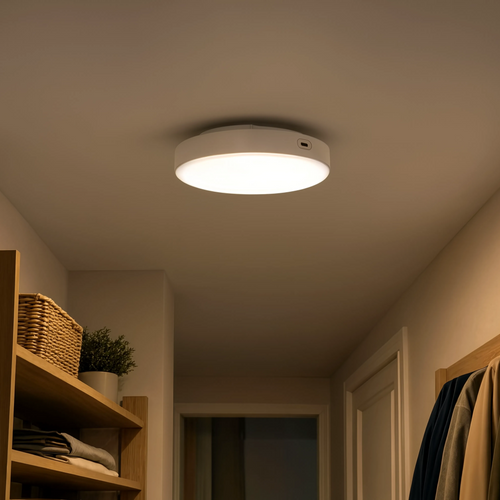 Batteridriven LED Taklampa – Rörelsesensor, Dimbar, Trådlös, Ingen Kabel